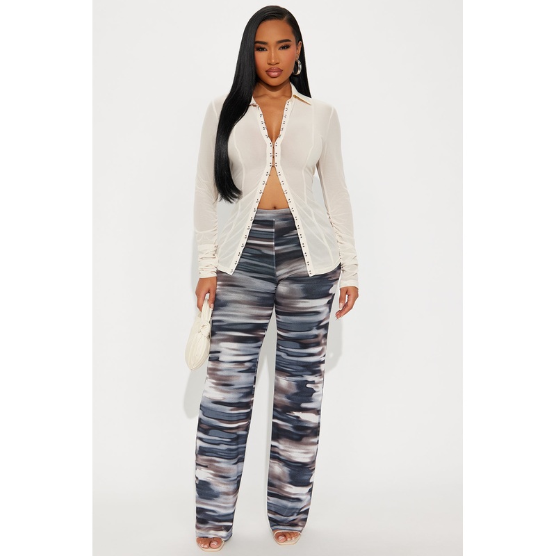 Indie Abstract Mesh Pant 33 – Blue/combo