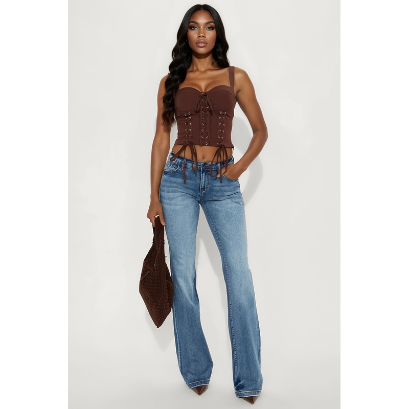 Tall Can’t Compete Low Rise Stretch Bootcut Jean – Medium Wash