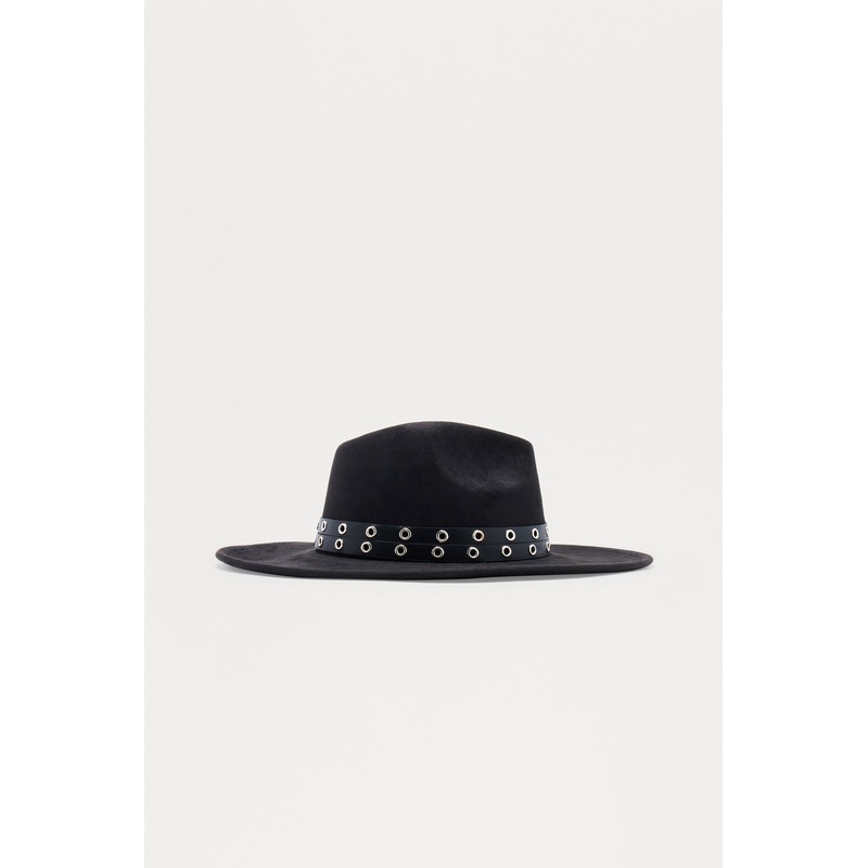 Clarissa Garment Fedora – Black