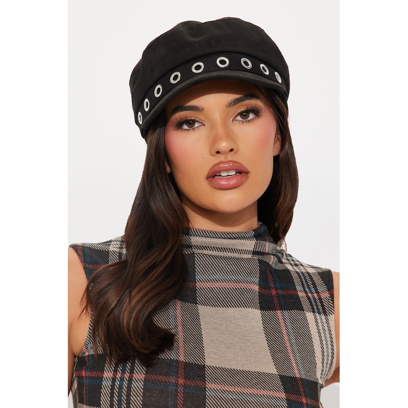 Fashion Muse Cabbie – Black