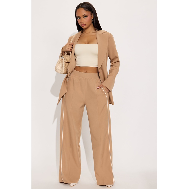High Investment Track Trouser Pant – Khaki