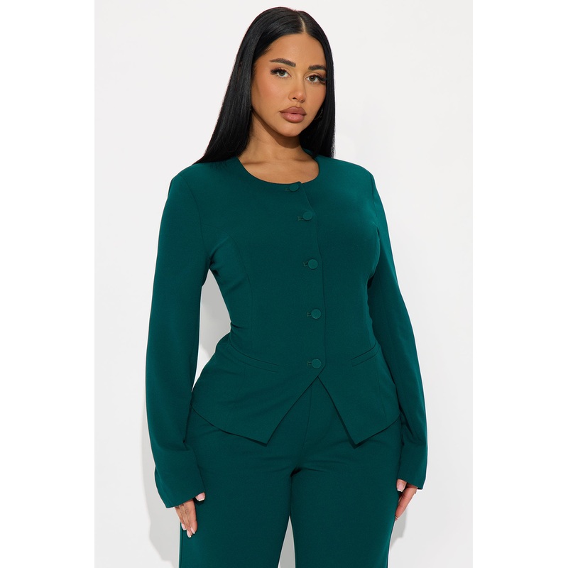 Mission Accomplished Blazer – Hunter Green