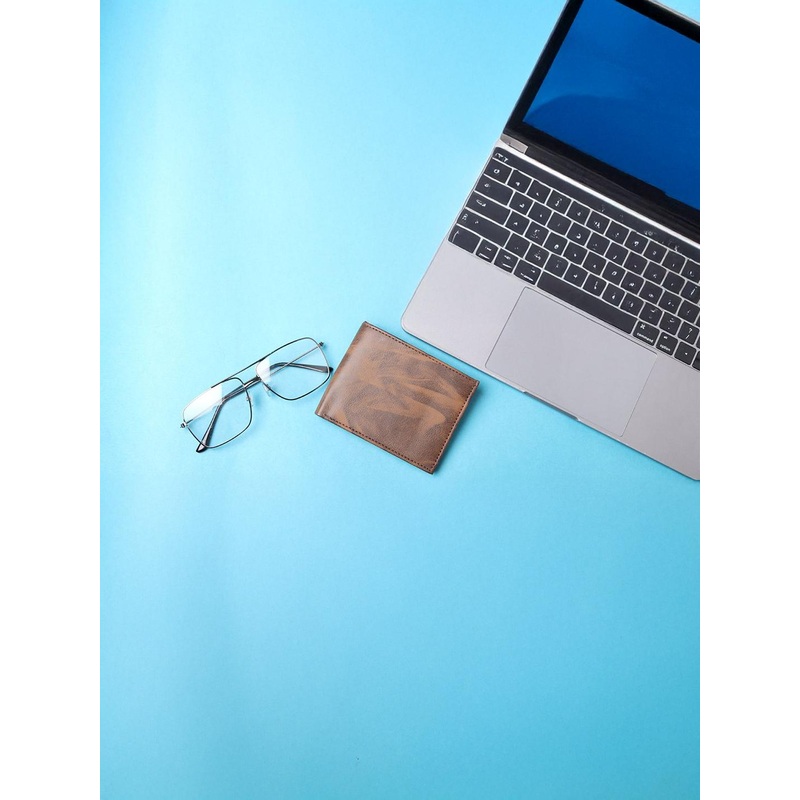 Metronaut Men Printed Two Fold Wallet