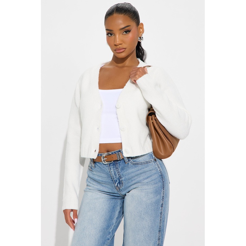 Warm Me Up Cardigan – White