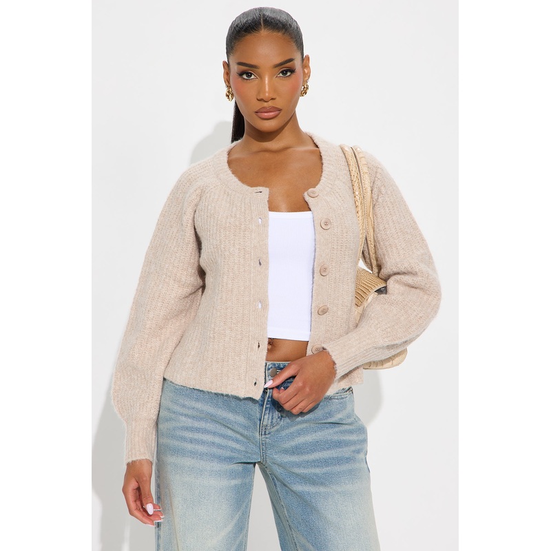 Weekend Getaway Cardigan – Beige