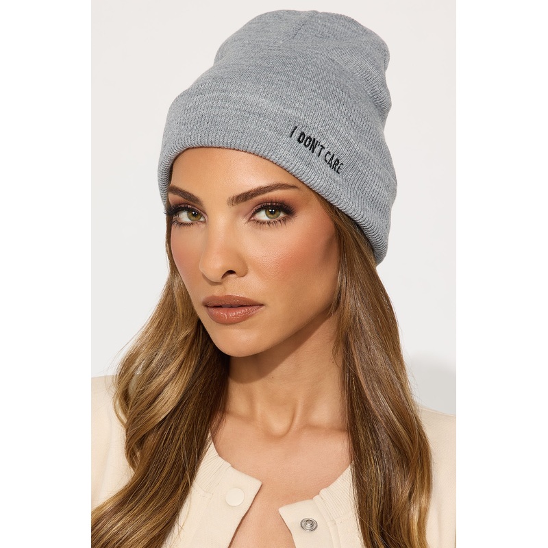 Who Cares Beanie – Grey