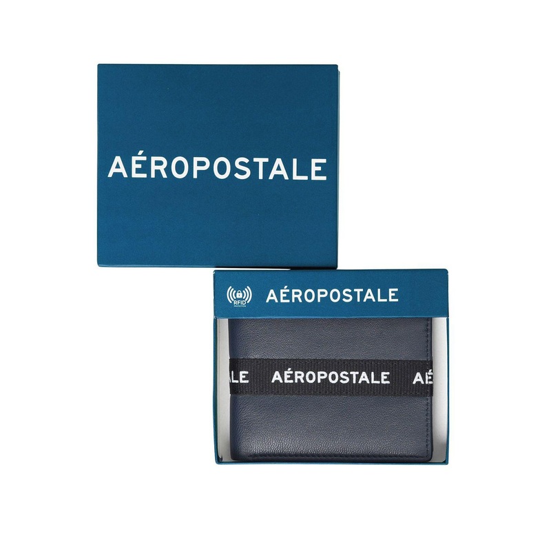 Aeropostale Men Leather Two Fold Wallet