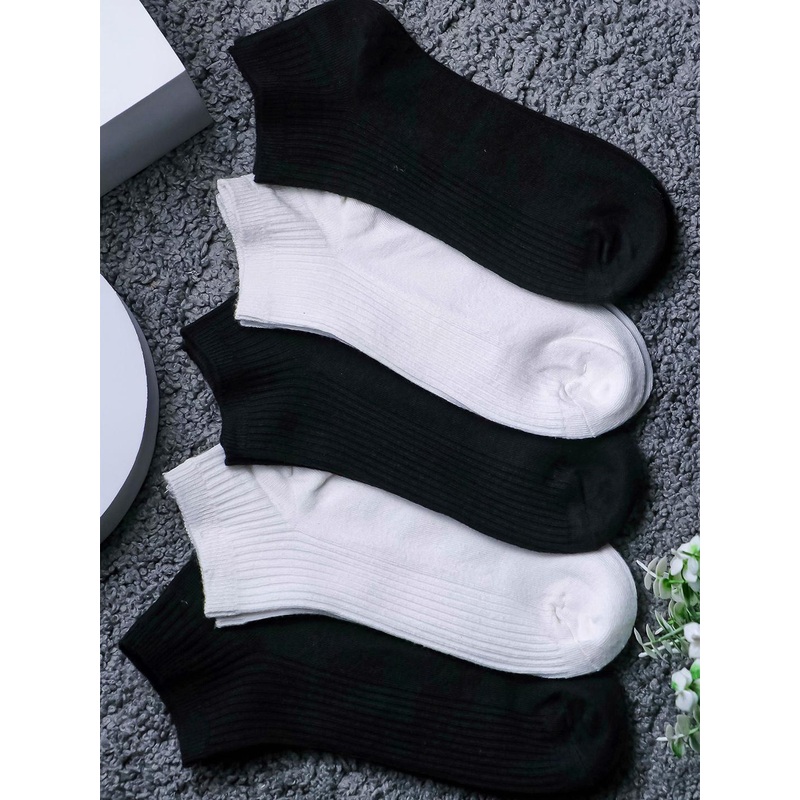 Brauch Pack Of 5 Patterned Ankle Length Socks