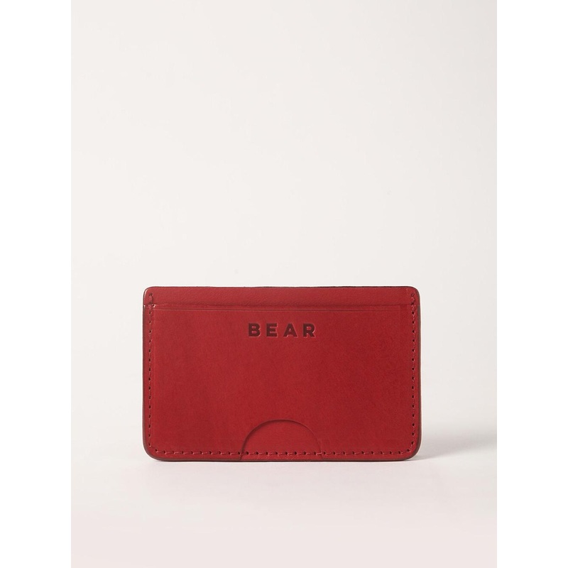 THE BEAR HOUSE Men Leather Card Holder