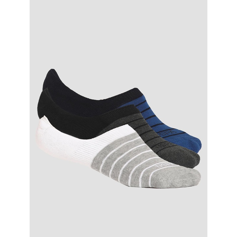 U.S. Polo Assn. Men Pack Of 3 Terry Finish No Show ES004 Socks