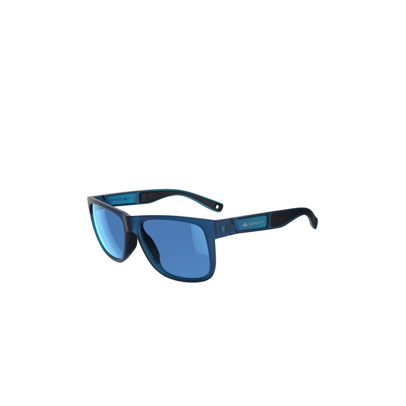 Decathlon QUECHUA – Unisex Blue Anti UV Impact Resistant Cat 3 Hiking Sunglasses