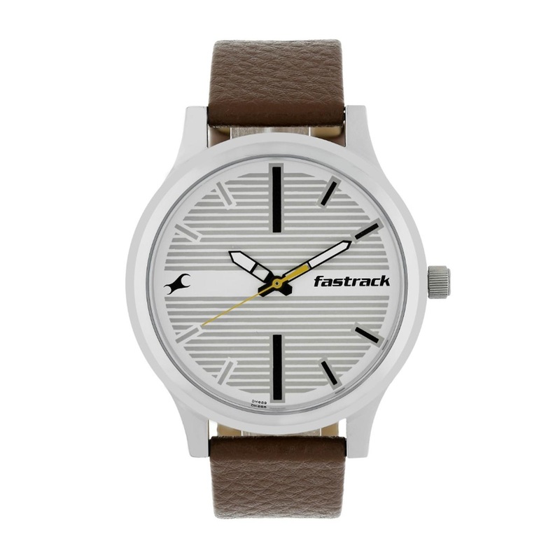 Fastrack Fundamentals Men White Analogue watch NL38051SL01