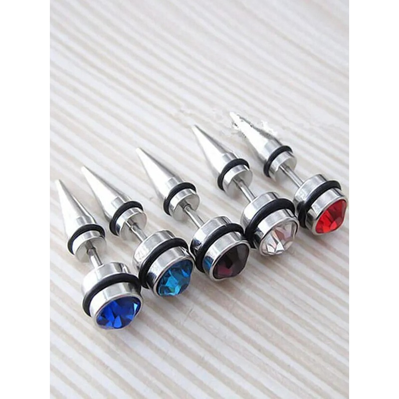 KARISHMA KREATIONS Set Of 3 Stainless Steel Earrings