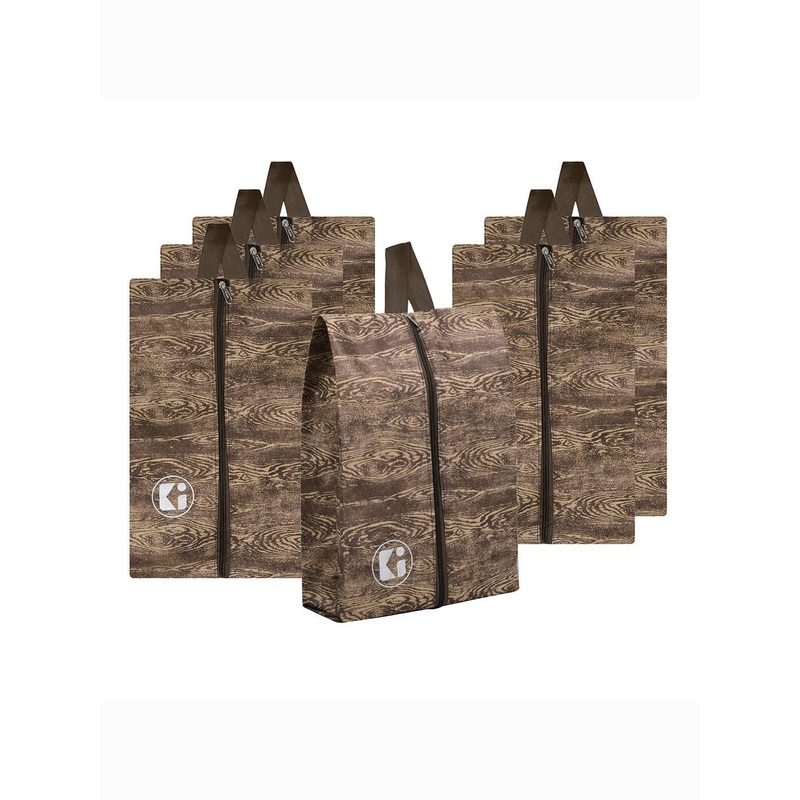 Kuber Industries Pack Of 6 Water Proof Shoe Bag