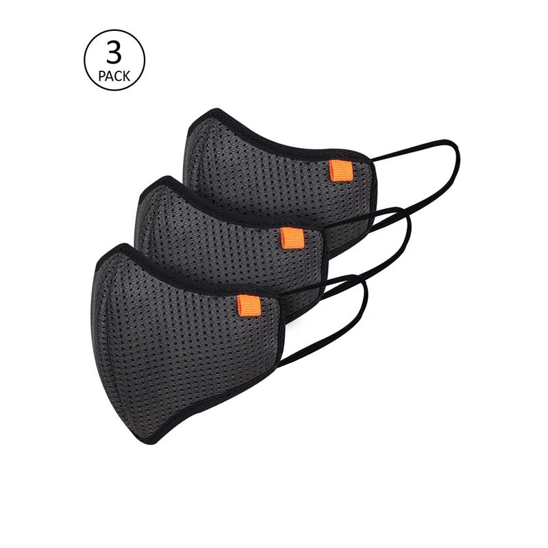 Marc Loire Unisex 3 Pcs 5 Ply Anti Pollution & Virus Protection Reusable Face Masks