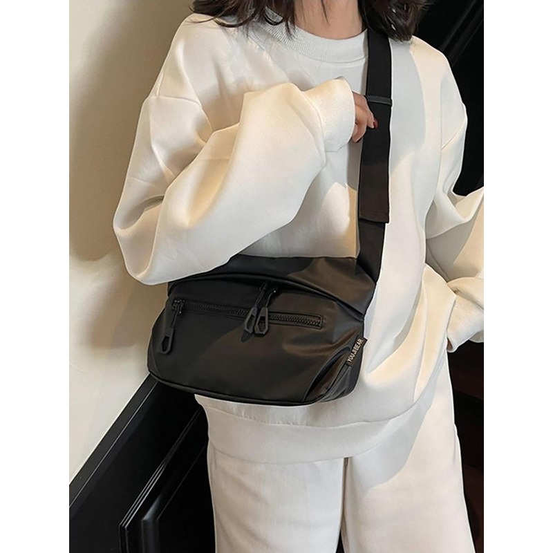 Mast & Harbour Men Solid Crossbody Sling Bag