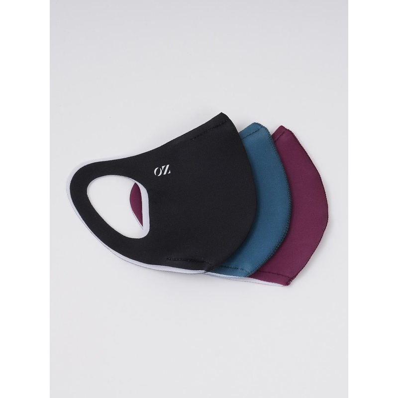 OXYZONE Men Pack Of 3 Reusable And Breathable Mask