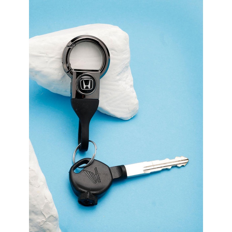 Shine N Sober Honda Metal Keychain