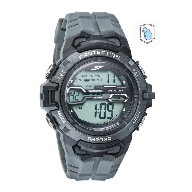 Sonata Men Black Digital Watch