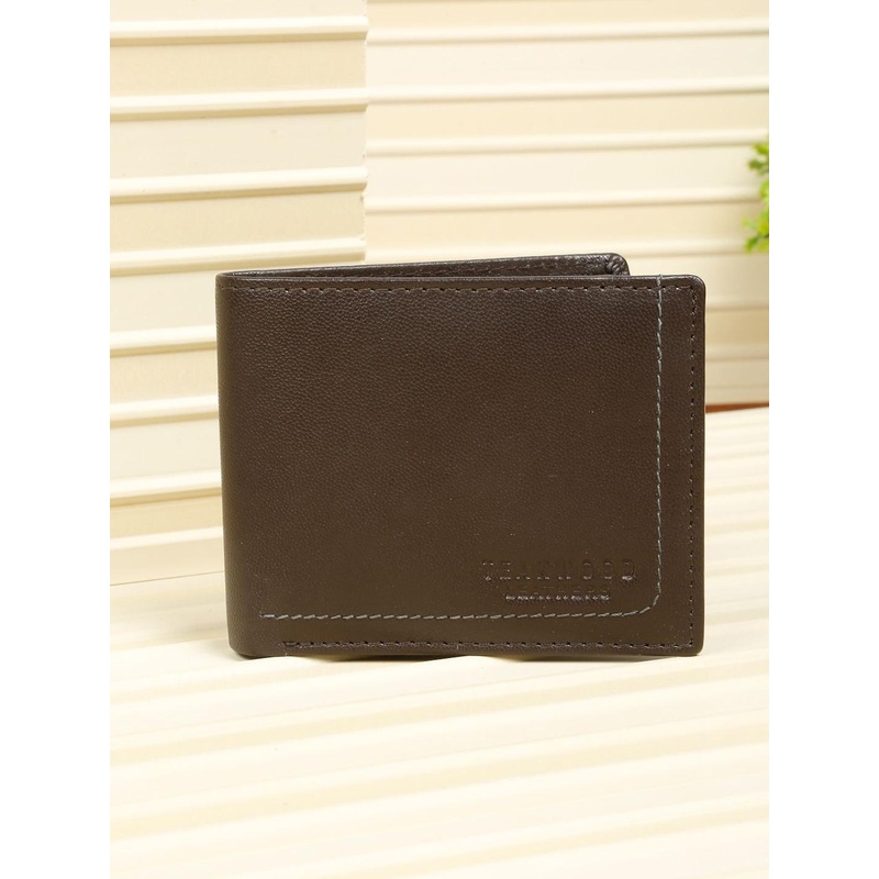 Teakwood Leathers Men Leather Two Fold Wallet