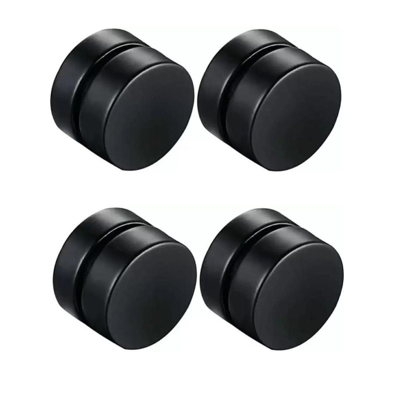 Teeragaj Stainless Steel Circular Magnetic Double Sided Studs