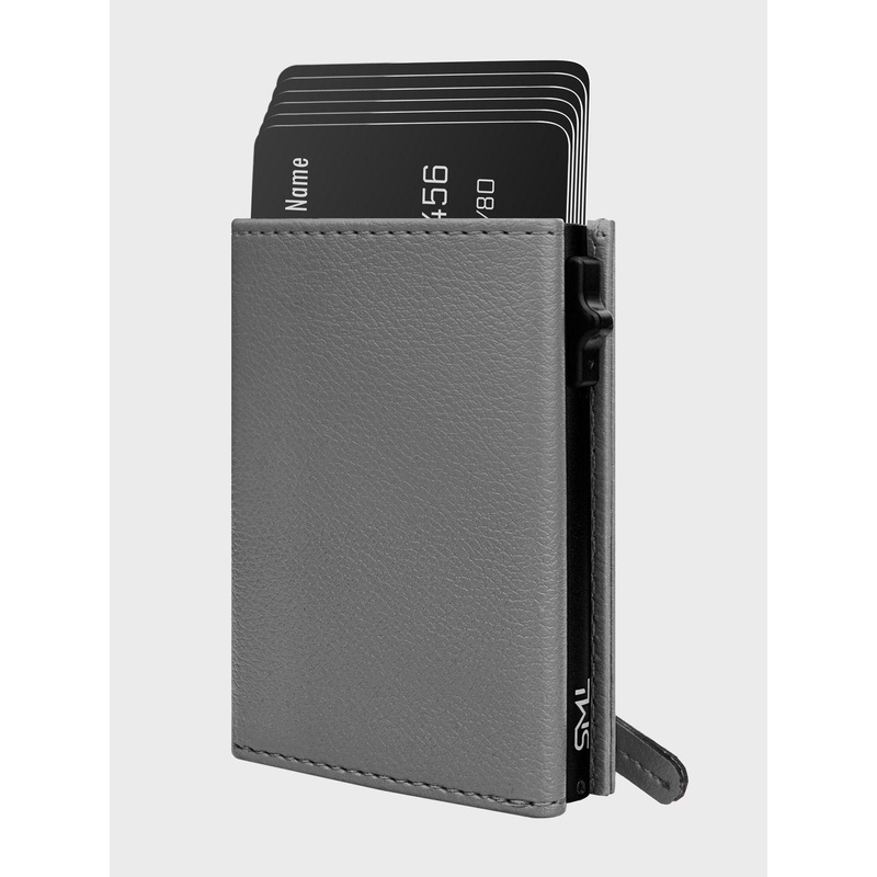 The Wallet Store Unisex Leather Three Fold Wallet