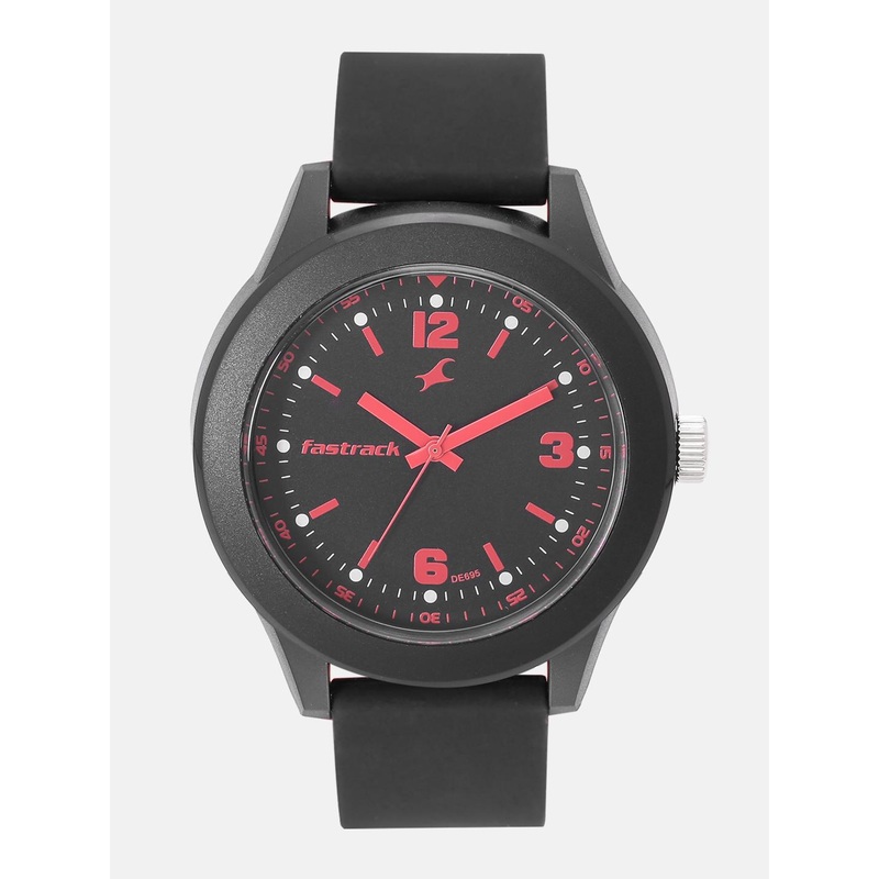 Fastrack Unisex Black Analogue Watch NG38003PP05C_BBD1