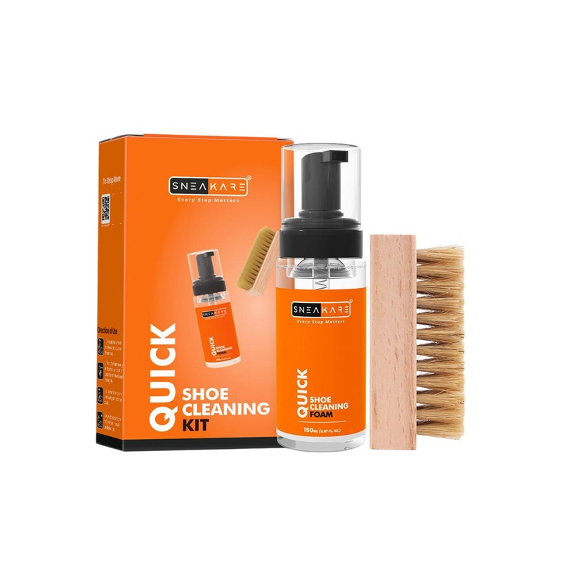 SNEAKARE Shoe Cleaning Kit With Foam Cleaner -150 ml