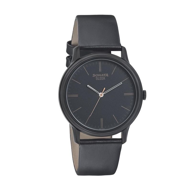Sonata Sleek Men Grey Analogue watch 7128NL02