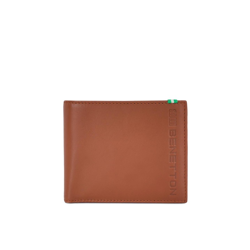 United Colors of Benetton Leather Two Fold Wallet