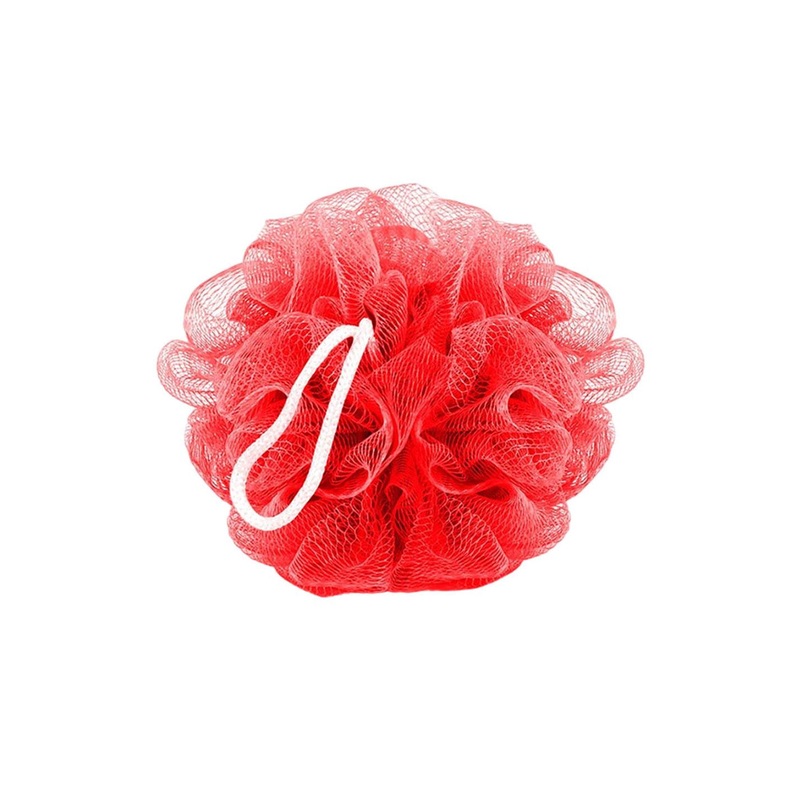 babila BA-V07 Luxury Flower Loofah – Red