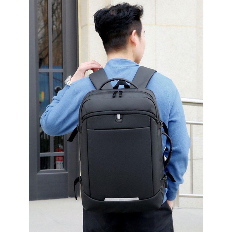 Carry Trip Unisex Water-Resistant Laptop Backpack With USB Port