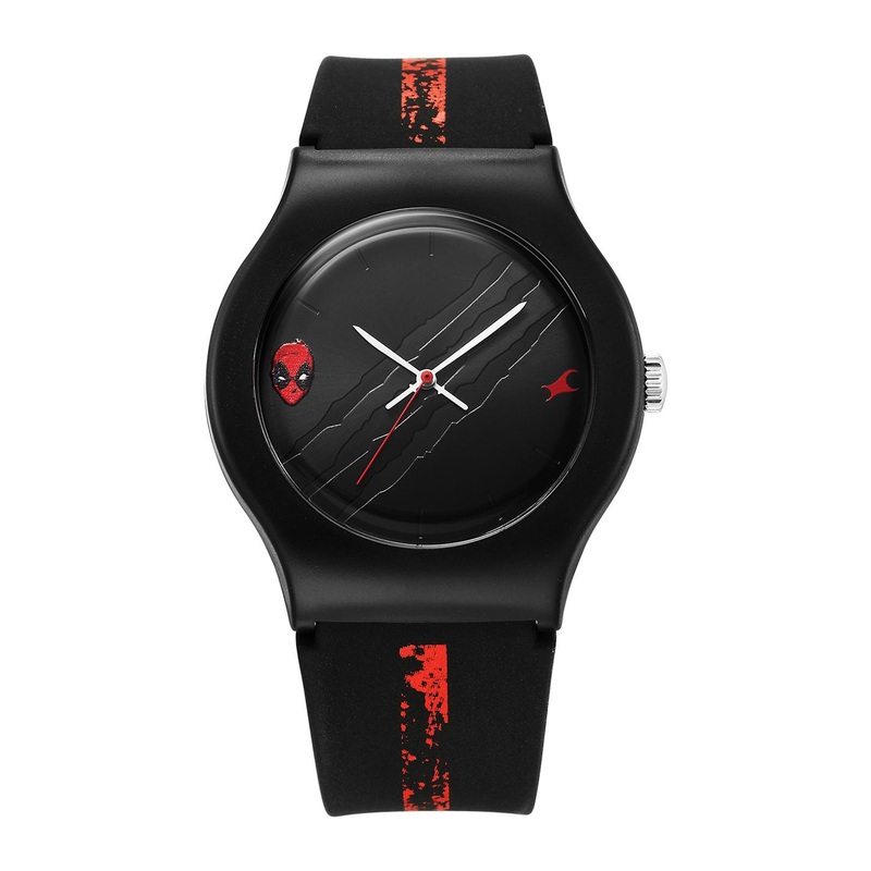 Fastrack Unisex Printed Dial & Straps Analogue Watch 9915PP108