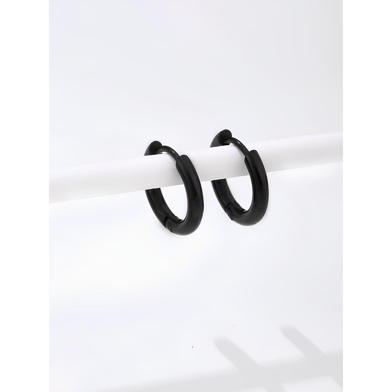 KARISHMA KREATIONS Set Of 3 Stainless Steel Contemporary Studs