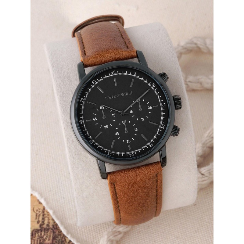 JOKER & WITCH Men Embellished Dial & Straps Analogue Watch AMWW720