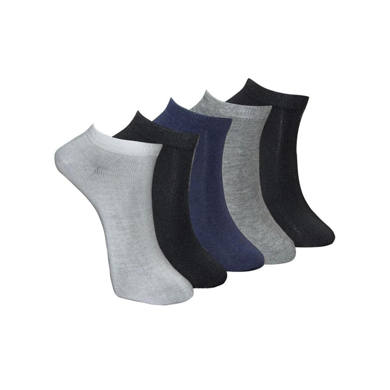 The Roadster Lifestyle Co Pack Of 5 Ankle Length Socks