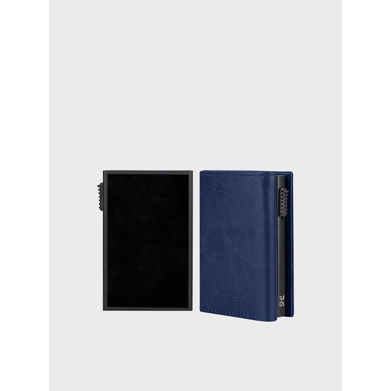 The Wallet Store Men Colourblocked Leather Three Fold Wallet