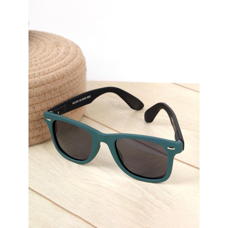Woggles Unisex Full Rim Wayfarer Sunglasses with Polarized Lens WOWF-02-M08-1062-M