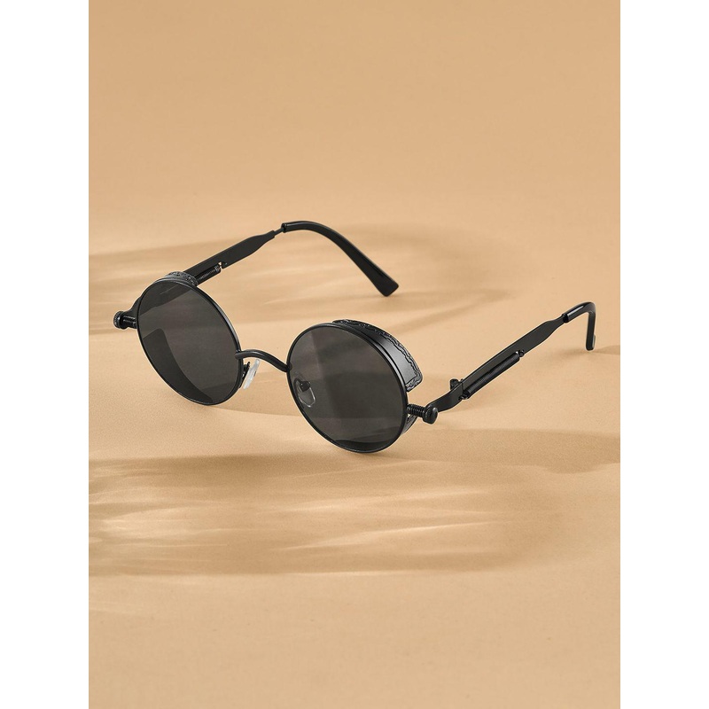 JOKER & WITCH Unisex Round Sunglasses with UV Protected Lens JWSG258