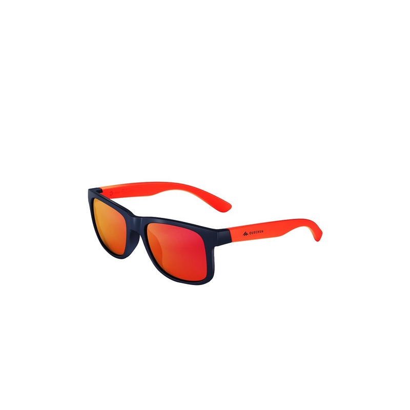 Decathlon QUECHUA – Kids Orange & Blue Hiking Sunglasses Cat 3 Lens (10+ Yrs)