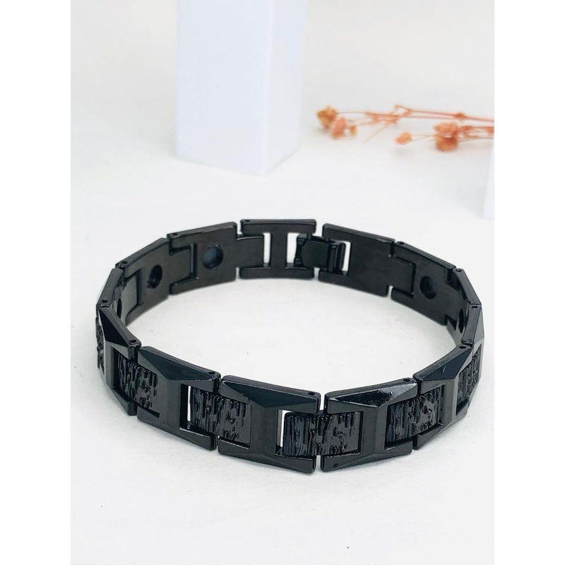 Hisa Men Antique Copper-Plated Wraparound Bracelet