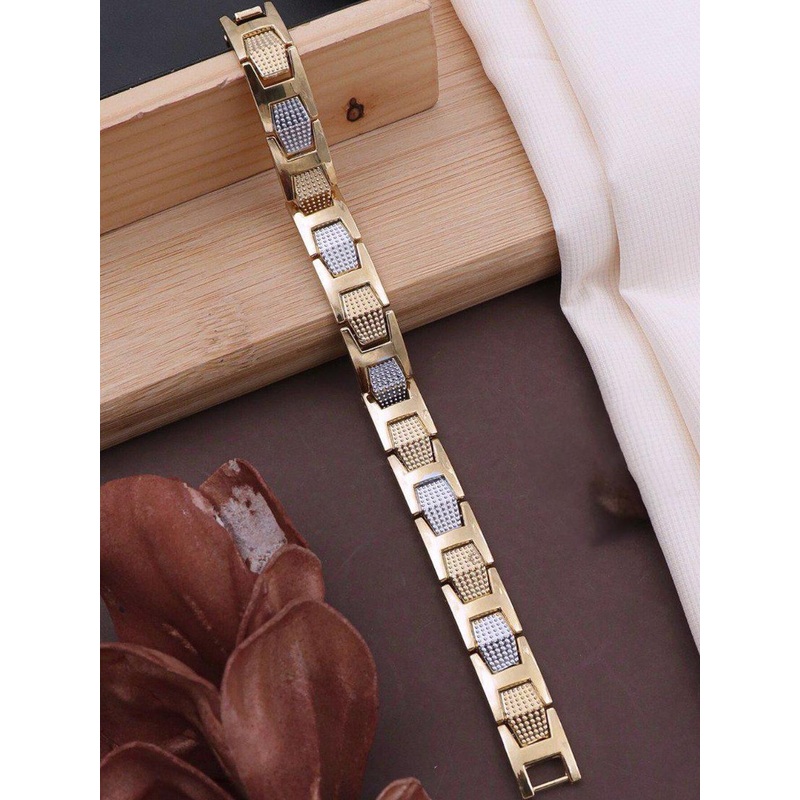 Roadster Gold-Plated Brass Bracelet