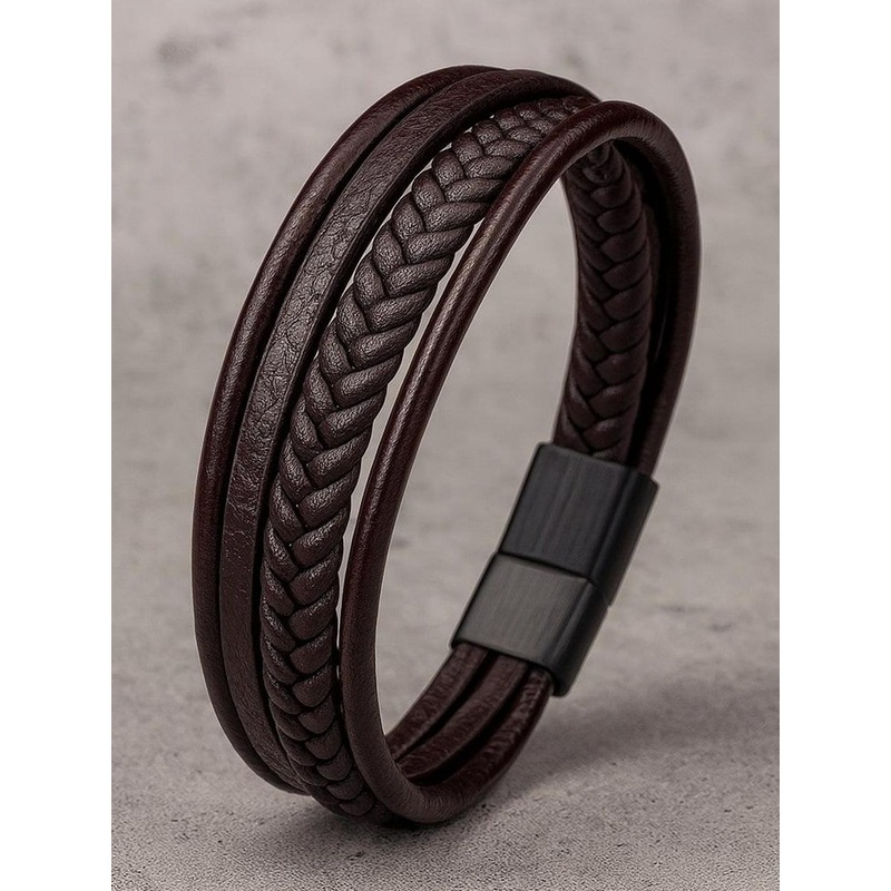 Vientiq Men Brown Bracelet