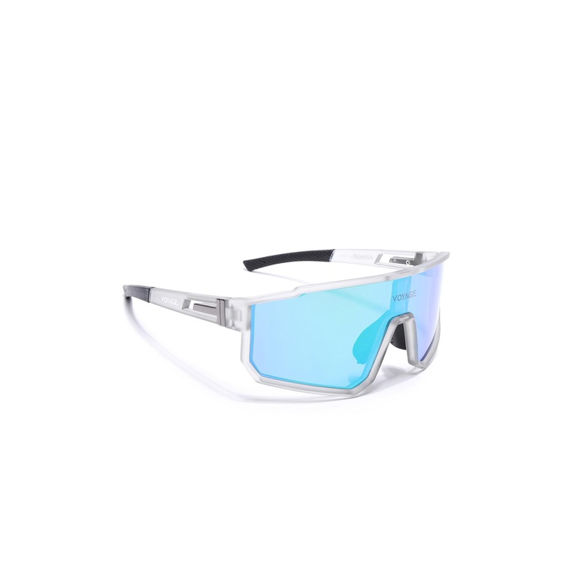 Voyage Unisex Sports Sunglasses with Polarised and UV Protected Lens 3058PMG6056
