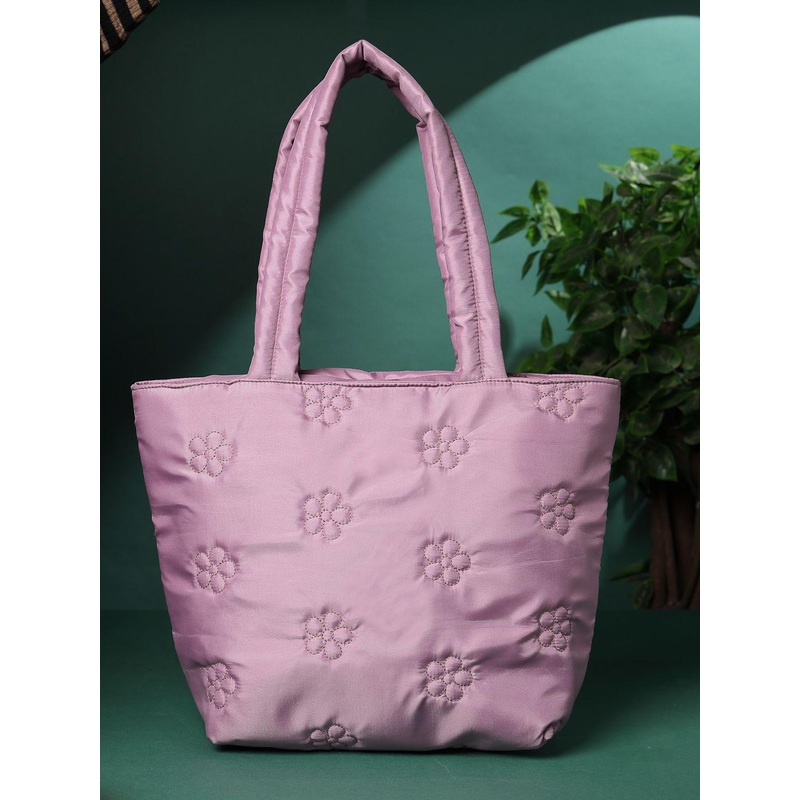 Anekaant Unisex Floral Printed Structured Handheld Bag