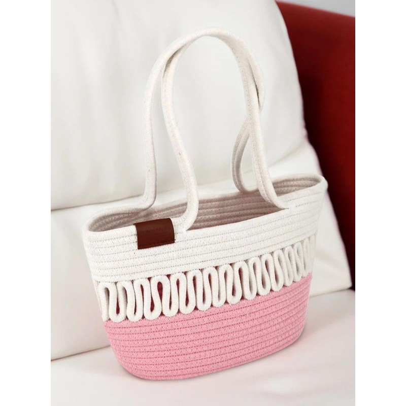 Bajo’s Colourblocked Oversized Shopper Tote Bag