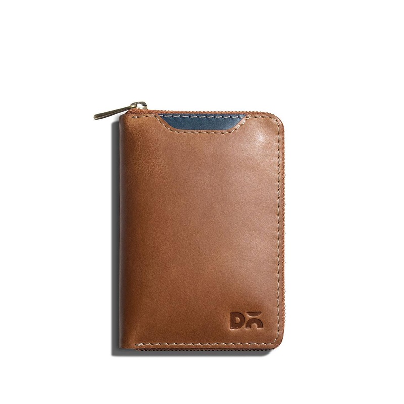 DailyObjects Unisex Leather Zip Around Wallet