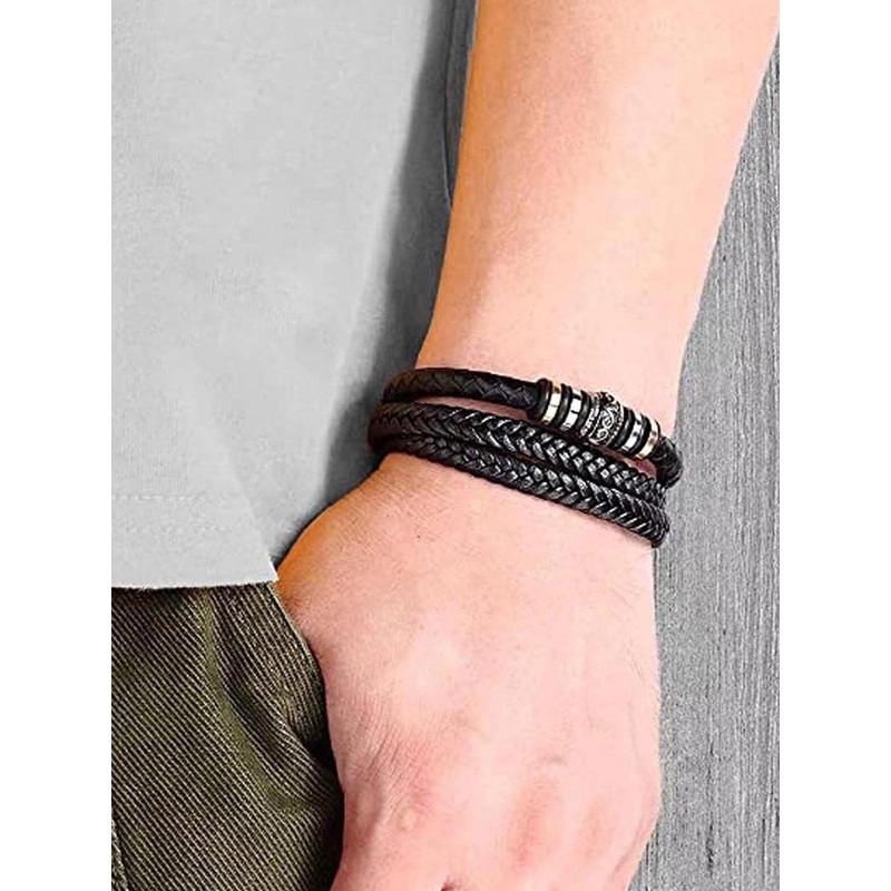 EL REGALO Men Wraparound Bracelet
