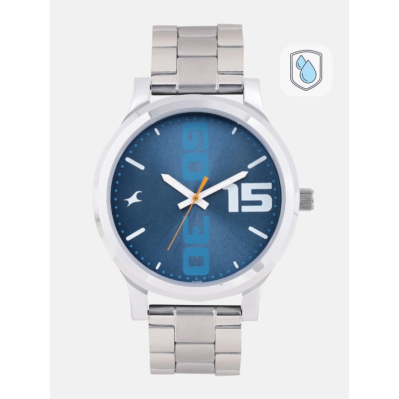 Fastrack Men Blue Analogue Watch 38051SM05