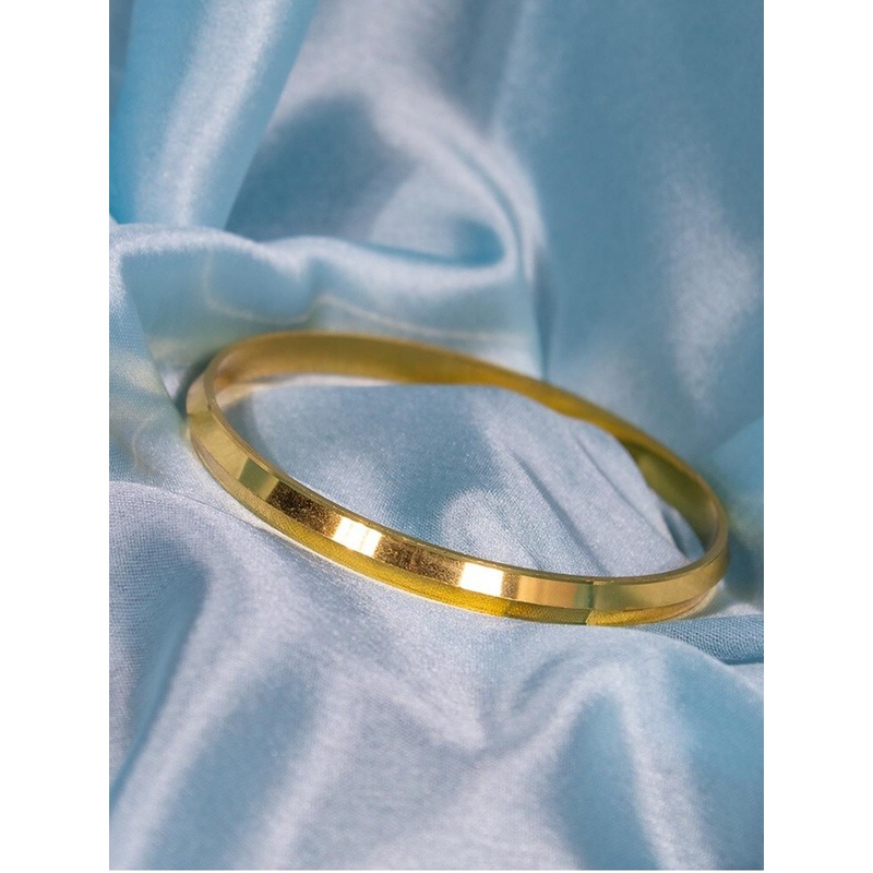 Jewelz Men Brass-Plated Kada Bracelet